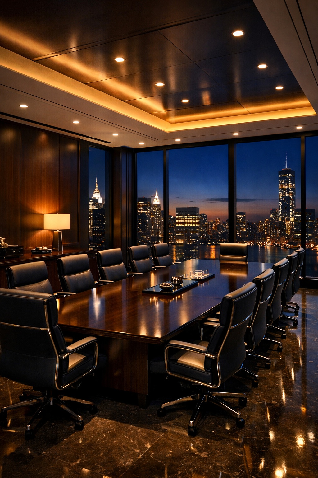 Modern executive office interior